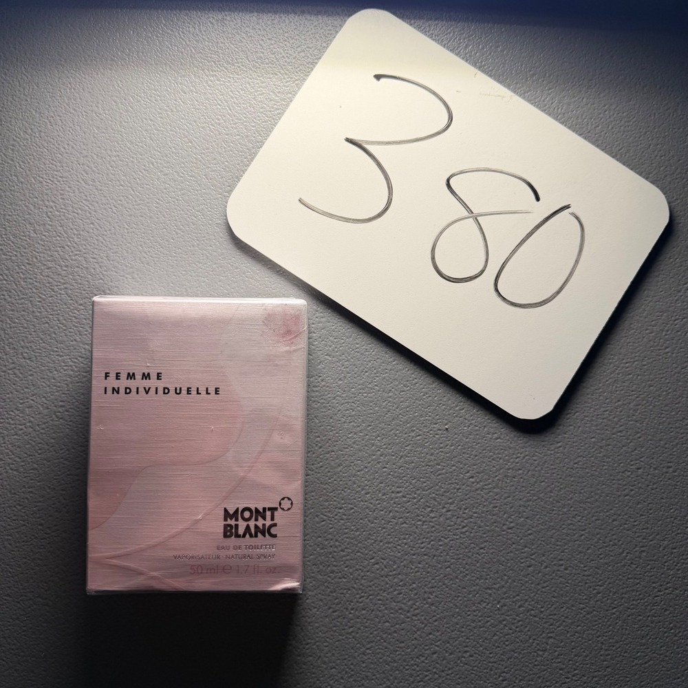 Montblanc Femme Individuelle Eau de Toilette 50ml 1.7 fl oz Spray New Sealed